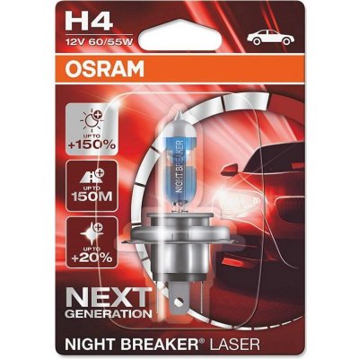 Osram Night Breaker Laser Next Generation H4 P43t 12V 60/55W – Zbozi.Blesk.cz