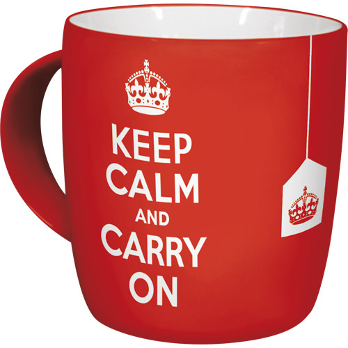 Nostalgic Art Hrnek KEEP CALM AND CARRY ON 0,33l alternativy - Heureka.cz