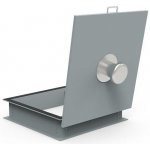 Kompozitní vodárenský poklop s odvětráním 800x800 mm – Sleviste.cz