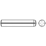 TOOLCRAFT TO-5437701 válcový rýhovaný kolík 10 mm ocel 25 ks – Hledejceny.cz