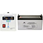 VSelektro záložní zdroj 700W sinusPRO-1000E + AKU 120Ah – Zboží Živě