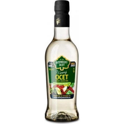 Bzenecký ocet kvasný vinný bílý 6% 500 ml