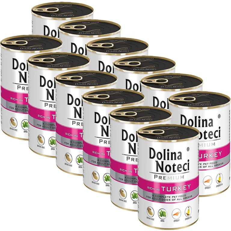 Dolina Noteci Premium Adult Dog Rich in Turkey 12 x 400 g