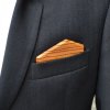 Kravata Dřevěný kapesníček Elegance Zebrano
