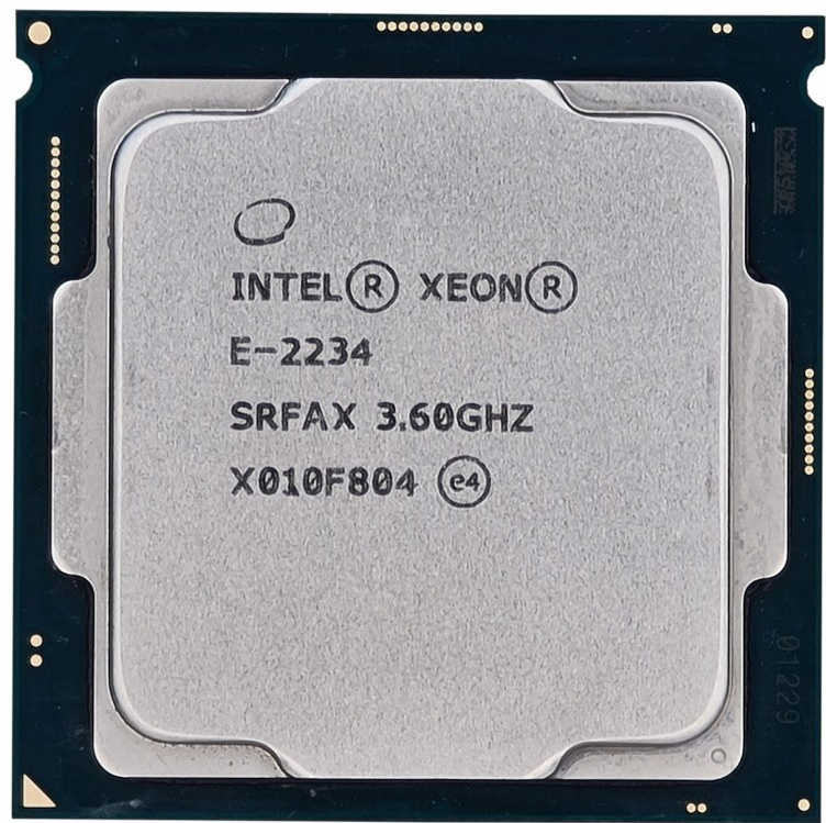 CPU】Xeon E-2234 3.6GHz - スマホ・タブレット・パソコン