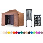 TENTino SMALL HEXAGON 2x4 m 10A - HNĚDÁ – Hledejceny.cz