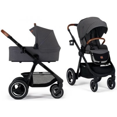 Kinderkraft Everyday Kombinovaný 2v1 Dark Grey Black Frame 2022 – Zboží Mobilmania