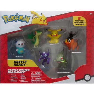 Jazwares Pokémon Battle Figure Multi-Pack Battle Ready