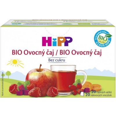 HiPP ČAJ SÁČEK.BIO Ovocný čaj 20 x 2 g – Zbozi.Blesk.cz