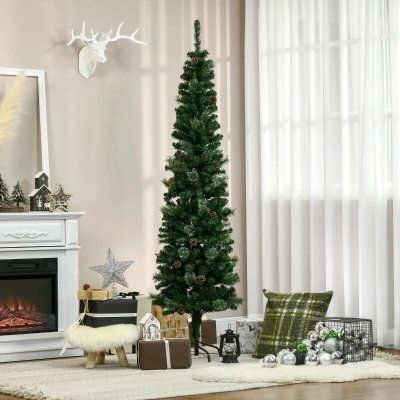 HOMCOM Umělý vánoční stromek 190 cm | zelený – Hledejceny.cz