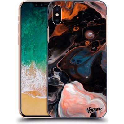 Pouzdro Picasee silikonové Apple iPhone X/XS - Cream čiré – Zboží Mobilmania