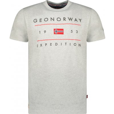 Geographical Norway tričko pánské JEZOLO men šedá