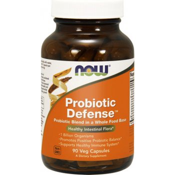 Now Foods ProBiotic Defense proBiotika s půdními bakteriemi 90 kapslí