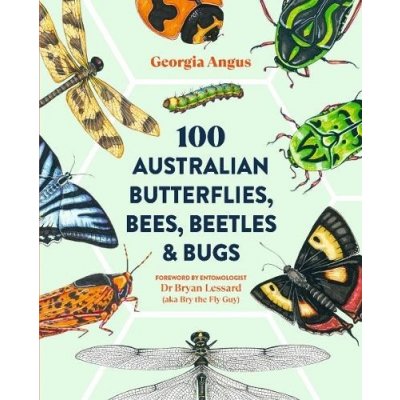 100 Australian Butterflies, Bees, Beetles a Bugs
