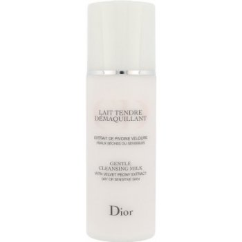 Dior Gentle Cleansing Milk (With Velvet Peony Extract) jemné čistící mléko pro suchou a citlivou pleť 200 ml