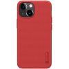 Pouzdro a kryt na mobilní telefon Apple Pouzdro Nillkin Super Frosted iPhone 13 Mini Red (Without Logo Cutout)