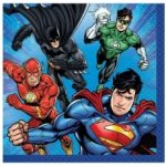 Unique Ubrousky papírové Liga spravedlnosti 16ks 25x25cm – Zboží Dáma
