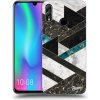 Pouzdro a kryt na mobilní telefon Honor Picasee silikonové Honor 10 Lite - Dark geometry čiré