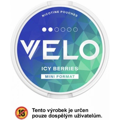 Velo Berry Frost Mini 6 mg/g 20 sáčků – Zboží Dáma