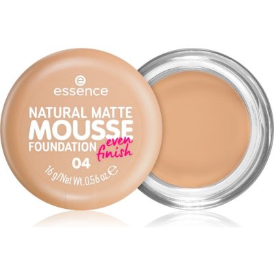 Essence NATURAL MATTE MOUSSE pěnový make-up 04 16 g – Zboží Dáma