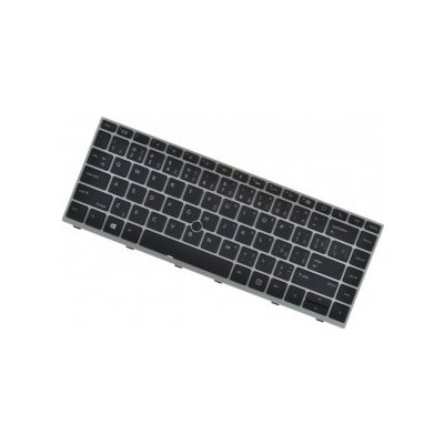 HP EliteBook 840 G6 klávesnice na notebook CZ/SK stříbrný rámeček, podsvícená, Trackpoint – Zboží Mobilmania
