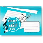 BOBO Notový sešit A5 – Zbozi.Blesk.cz