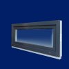 Okno DOMO-OKNA Antracitové sklopné sklepní okno 150x60 cm (1500x600 mm)