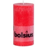 Bolsius Rustic červená 68x130 – Hledejceny.cz