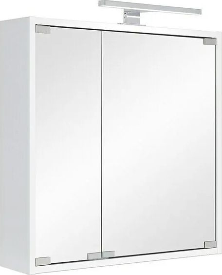 Riva Zrcadlová skříňka s LED osvětlením Flora, 60 × 60 × 14,5 cm AM-SLC-604-00