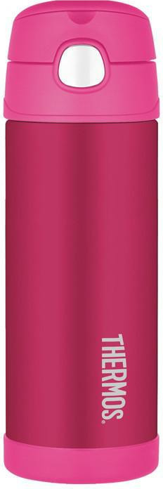 Thermos termoska s brčkem Celorůžová 470 ml