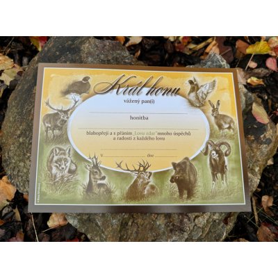 Pasovací List Král Honu výběr ze 3 motivů B – Zboží Dáma