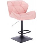 LuxuryForm Milano na černé podstavě / růžová – Zboží Dáma