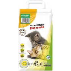 Benek Super Corn Cat čerstvá tráva 35 l 22 kg