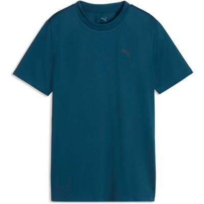 Puma TAD ESSENTIALS TEE B Tmavě zelená,Černá – Zboží Mobilmania