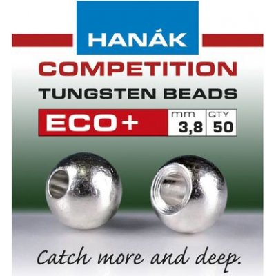 Hanák Competition Tungstenové Hlavičky Eco+ Stříbrná 3,8 mm 50 ks – Hledejceny.cz