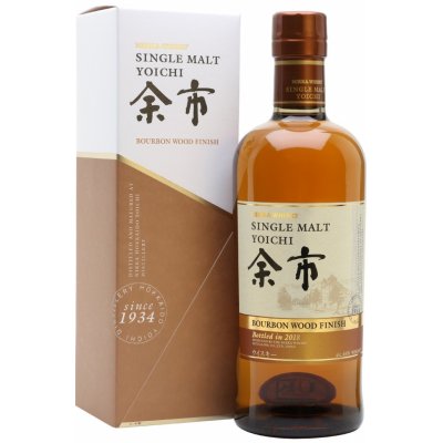 Nikka Yoichi Bourbon Wood Finish 46% 0,7 l (kazeta) – Hledejceny.cz