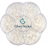 GloryStyles Dekorační perly krémová – Hledejceny.cz