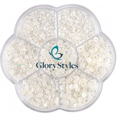 GloryStyles Dekorační perly krémová – Hledejceny.cz