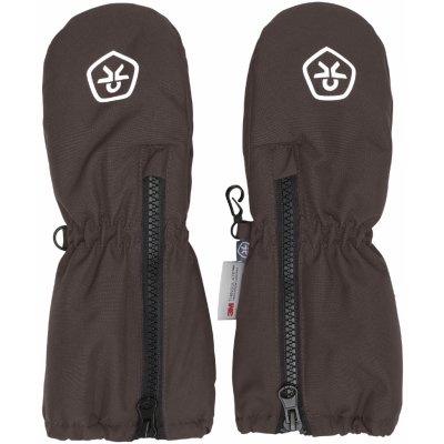 Dětské palčáky Color Kids hnědé se zipem – Zboží Mobilmania