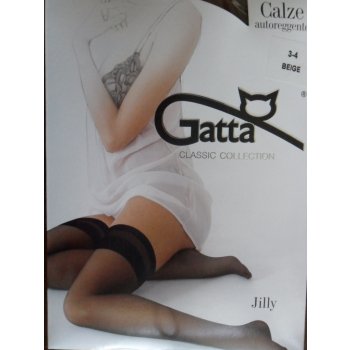 Gatta Punčochy samodržící dvoupack Stretch Jilly černá