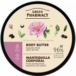 Green Pharmacy tělové máslo růže a bambucké máslo 200 ml – Zboží Dáma