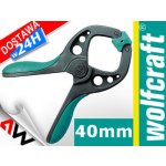 Wolfcraft FZ40 svěrka pružinová plast 40mm 3630000 – HobbyKompas.cz