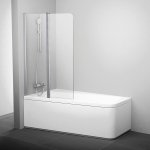 RAVAK 10° CVS2-100 L bright alu/Transparent 100cm 7QLA0C03Z1 – Hledejceny.cz