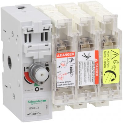 SCHNEIDER ELECTRIC SCHNEIDER Odpínač VARIO GS2LG3 3P 160A pojistkový GS2LG3