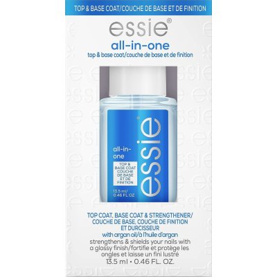 Essie All-In-One Base & Top Coat vrchní lak a podkladová báze 2v1 13,5 ml