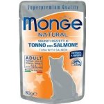 Monge Natural Cat tuňák & losos 80 g – Hledejceny.cz