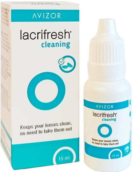 Avizor oční kapky Lacrifresh cleaning 15 ml