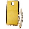 Pouzdro a kryt na mobilní telefon Pouzdro Glitter Case Elektro Samsung Galaxy J7 2017 J730 Zlaté