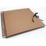 Fotoalbum Scrapbook 300x300mm kraft 953207 – Zboží Živě