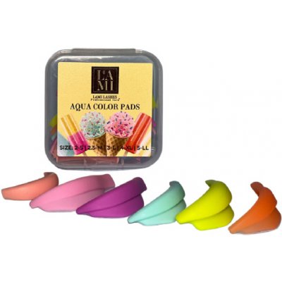 Lami Lashes Aqua Color – sada natáček na lash lifting (5 párů) – Zboží Dáma
